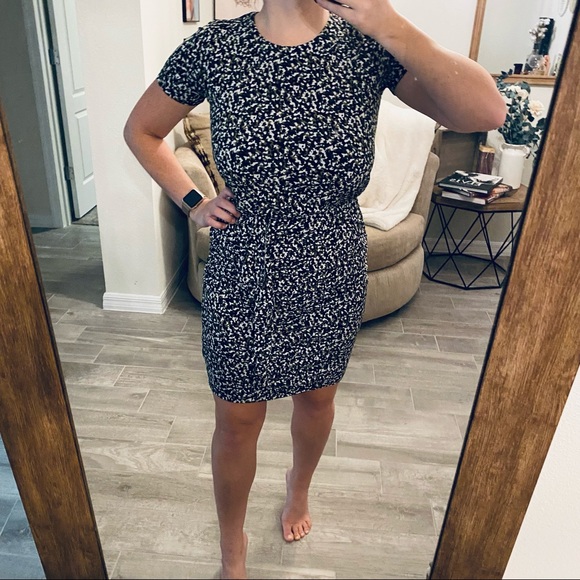 Michael Kors Camo Print Jersey Dress - Picture 9 of 9